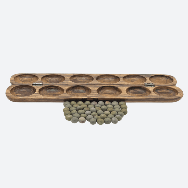 African Mancala Wooden Board Game - EmpireMarkt